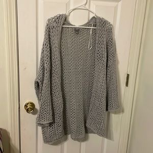 Grey cardigan